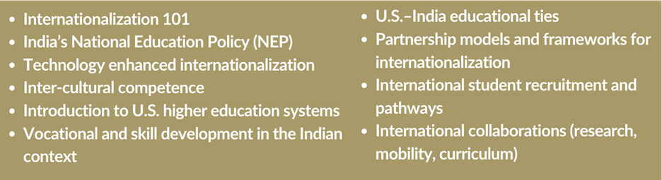 Sample Course Modules 