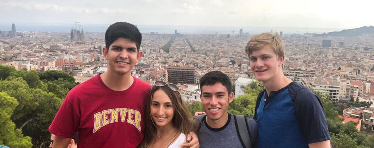 Students in Barcelona